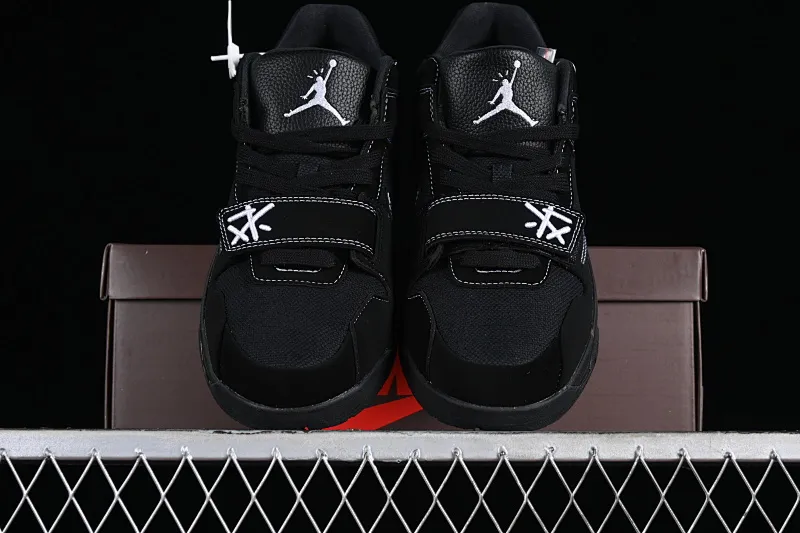 All categories Air Jordan Jordan series basketball shoes Air Jordan 1 Low F version Travis Scott x Jordan Cut The Check AJ1 Joe 1 hook and loop fashion basketball shoes DR9317-001